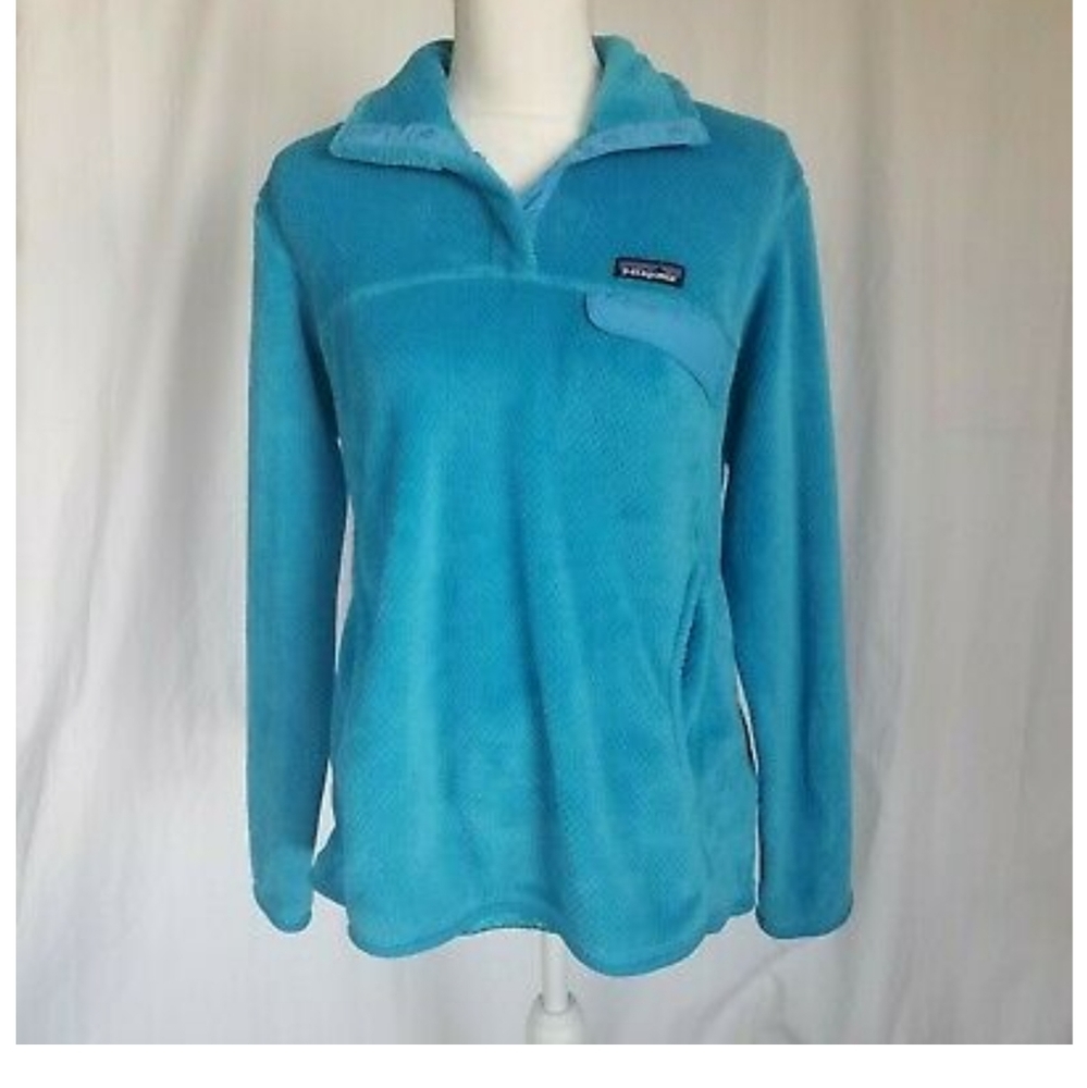 Patagonia Womens Re-Tool Polartec Thermal Pro Snap-T Fleece Pullover Large - Picture 3 of 6